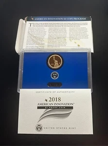 2018/2019/2020 U.S. Mint American Innovation Proof Set & COA - Picture 1 of 6