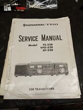 Vintage Kenwood TS-520 Original Operating and service manuals