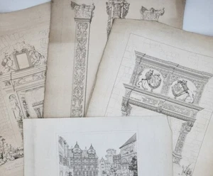 CHATEAU DE HEIDELBERG - LOT DE 11 GRAVURES du XIXe siècle - Imagen 1 de 5