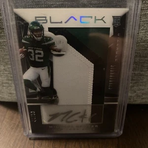 2021 Panini Black Michael Carter Sizeable Signatures RC AUTO #/50! 3 Farben RPA - Bild 1 von 3