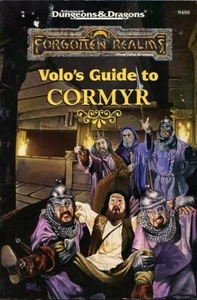 VOLO'S GUIDE TO CORMYR EXC+! Vintage TSR Forgotten Realms Dungeons Dragons D&D - Foto 1 di 3