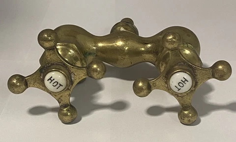 Vintage Wolff Faucet Two Handle Cover