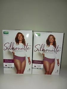 Depend Silhouette Medium 4 Count BUNDLE OF 2 - Picture 1 of 1