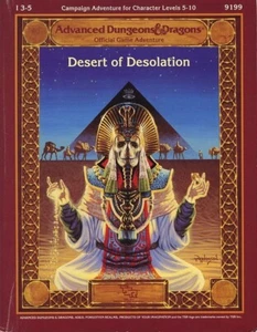 I3-5 DESERT OF DESOLATION mit KARTEN EXC+! 9199 TSR D&D Modul Dungeons Dragons AD&D - Bild 1 von 3