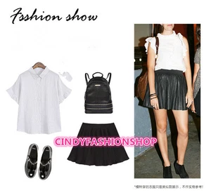 Summer Women Casual Chiffon High Waist Plain Pleated Short Mini Skirt Skorts. - Picture 1 of 1