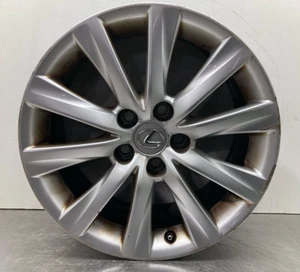 2014 Lexus IS250 OEM Rim Factory Wheel 17" X 7.5" 10 Spoke Scuffs Silver 14 2015 - Picture 1 of 10