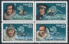 #2386-9 25¢ ANTARCTIC EXPLORERS 100 BLKS OF 4 STAMPS, SPICE UP YOUR MAILINGS!