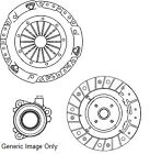 Clutch Kit 3pc (Cover+Plate+CSC) fits SEAT CORDOBA 6L 1.9D 02 to 09 NAP Quality