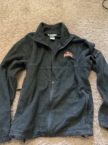Columbia Oregon State University OSU Beavers Zip-Up Fleece Jacket Adult Large Cover