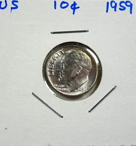 1959 Roosevelt Dime   Choice to Gem Uncirculated  - Picture 1 of 2