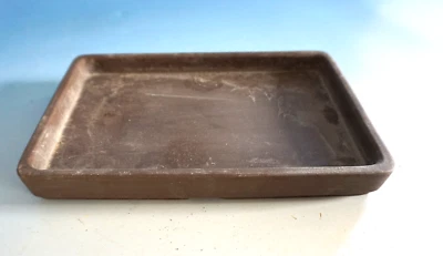 Vintage Untersetzer Bonsaischale Bonsai Schale Pflanzschale Keramik (F024-2149) - Bild 1 von 2