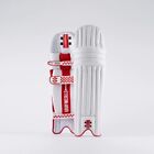 Gray-Nicolls Cricket Batting Pads - GN200 White / Red Size: Junior Ambidextrous