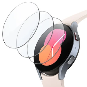 Screen Protector for Samsung Galaxy Watch 5/4 40mm 44mm, Tempered Glass, 3 Pack - Picture 1 of 13