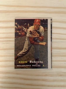 1957 Topps #15 Robin Roberts - Philadelphia Phillies (InvM1) - Picture 1 of 2