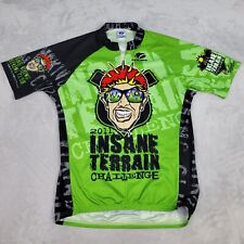 Voler Cycling Jersey Men X-Large Green Black Insane Terrain Viking Biking Adult
