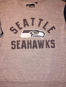 Seattle Seahawks Gray Sweatshirt Large NFL Team Apparel - Picture 1 of 12