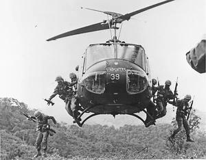Bell UH-1 Iroquois Huey Helicopter Vietnam War POSTER 24 X 36 Inches - Picture 1 of 3