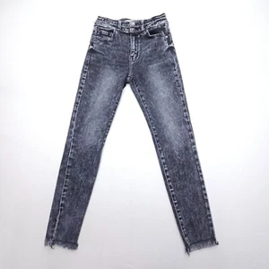 KanCan Odette High Rise Super Skinny Jeans Womens 5 / 26 Black Dark Wash Stretch - Picture 1 of 12