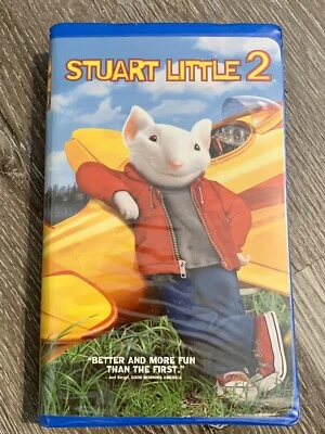 Vintage Stuart Little 2 VHS 2002 Clamshell Movie Walt Disney  - Image 1 of 4