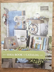STAMPIN UP Rubber Stamp Catalog 2010-2011 Card/Scrapbook Idea book Retired - Bild 1 von 1