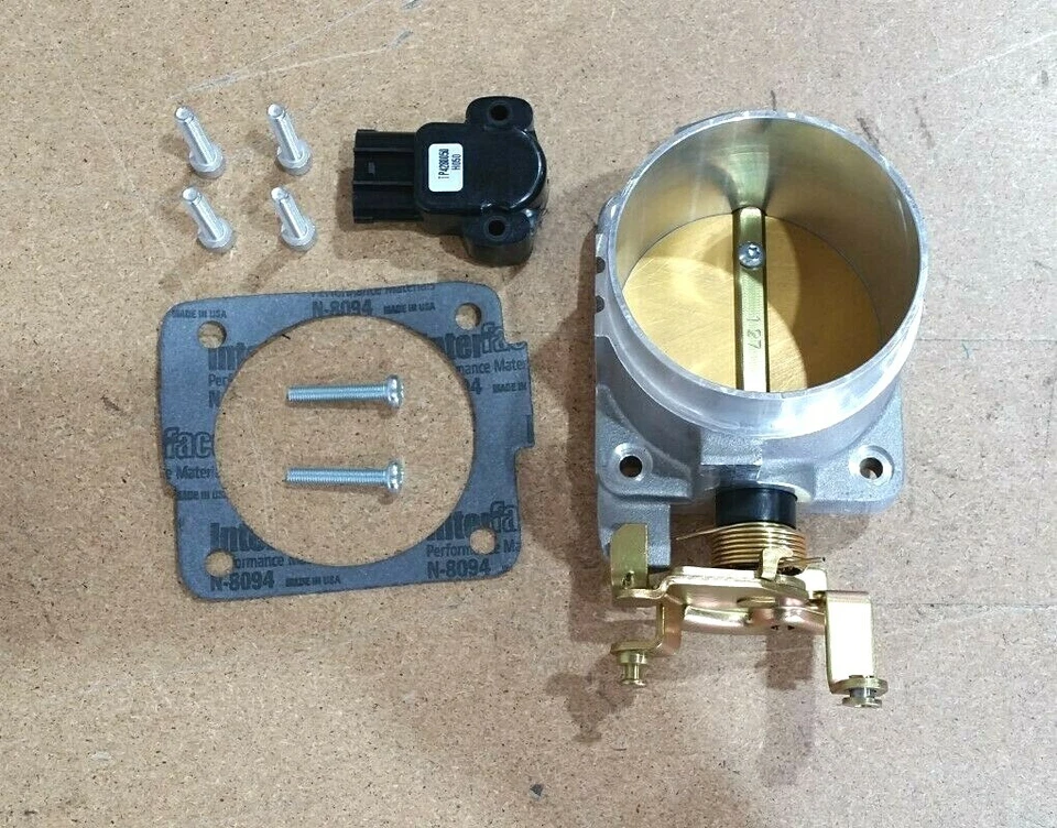 BBK Performance 90-03 4.6L 5.4L F150 / EXPEDICIÓN 75mm CUERPO ACELERADOR (1703) NUEVO Foto 1 de 2