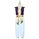 Kids Boys Arabian Prince Cosplay Costume Vesttop With Pants Outfits Fancy Dress?