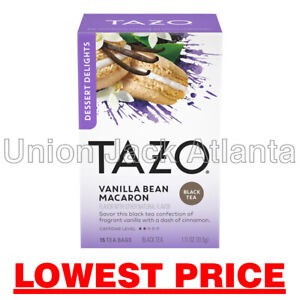 TAZO Herbal Tea - VANILLA BEAN MACARON (15ct) exp 07/2024