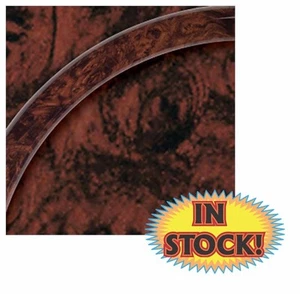 Billet Specialties 33012 - 15.5" Half Wrap Trim Ring - Simulated Burl Wood - Picture 1 of 5