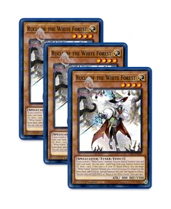 Yugioh! Rucia del Bosque Blanco INFO-EN016 (C) 1ª Edición 3x “Wht Forest Support” - Imagen 1 de 1