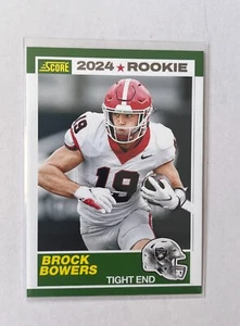 Brock Bowers 2024 Panini Score Football 35th Anniversary Rookie Card RC #10 - Bild 1 von 2