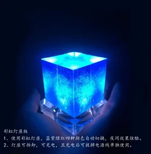 Avengers Loki Tesseract Cube Scale Marvel Infinity War Thanos Led Cosplay Props - Picture 1 of 12