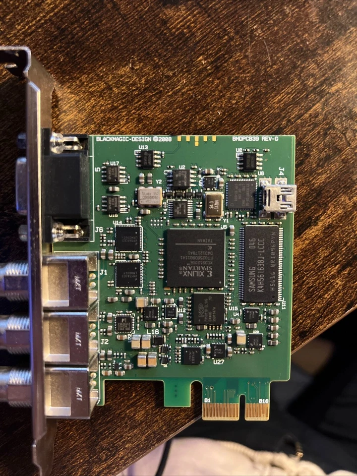BlackMagic Design DeckLink SDI SD HD 10-bit PCIe Capture Card BMDPCB39 - Unused - Image 1 of 1