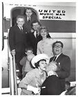 Robert Preston "MUSIC MAN" Shirley Jones / Ron Howard 1962 United Airlines Photo