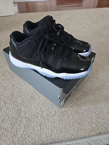 FV5104-004 Nike Air Jordan 11 Retro Low Black Varsity Royal Space Jam 7 Y Mint🔥 - Picture 1 of 14