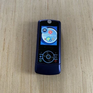 Motorola RIZR-Z3 Slider Blue & Blk T-Mobile-Rare Cellular Phone Working Read Blw - Picture 1 of 14