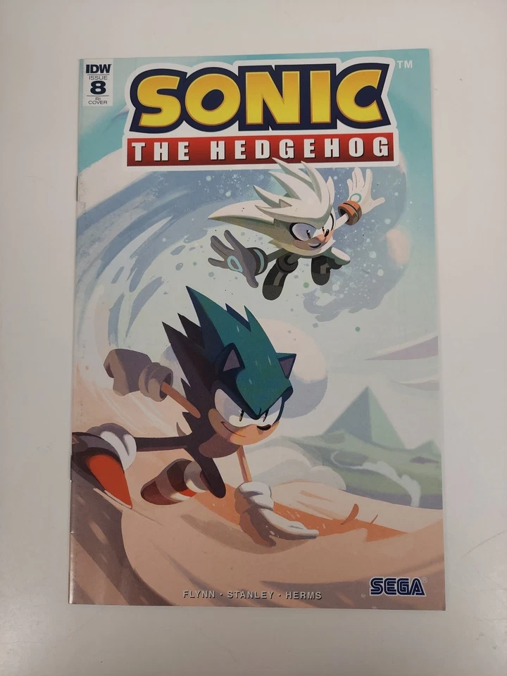 SONIC The HEDGEHOG 变体 IDW #8 零售者事件 1: 10 首次 WHISPER VF- — 第 1/4 张图片