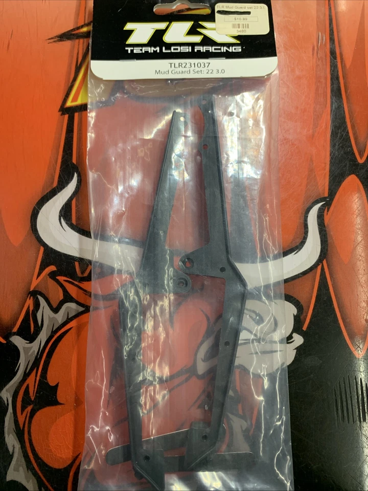 TLR 22 3.0 MM 1/10 2WD Buggy TLR231037 Mud Guard Set: 22 3.0 - Image 1 of 1