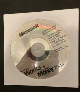 Disco de software estándar Microsoft Money 2004 - sellado con llave - Imagen 1 de 2