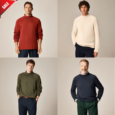 [OFERTA] Suéter para hombre J.Crew 1988 Rollneck™ en algodón - 100% AUTÉNTICO - Nuevo Foto 1 de 4