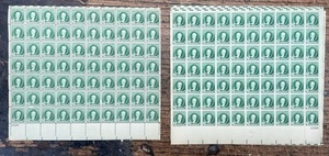 Scott #884, 1c Gilbert Stuart famosi artisti americani, foglio di zecca/70, MNH - Foto 1 di 4