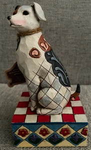 Jim Shore Heartwood Creek  "Terry" Terrier Statue Dog Figure 2005 Enesco 4004852 - Picture 1 of 5