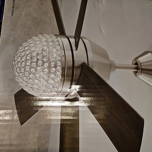 HDC 51880 Vendome 52 in. LED Brushed Nickel Ceiling Fan with Light and Remote BW - Picture 1 of 1