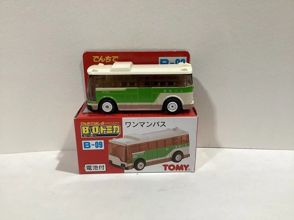 TOMICA BO B/O B-09 One-Man Operated Bus 1994 Japan NIB - Image 1 of 3