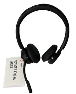 Poly Voyager 4300 UC Series 4310 - Headset Tested Bluetooth - Picture 1 of 6