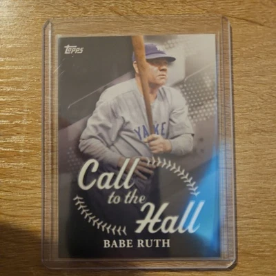2025 Topps Series 1 - Call to the Hall Babe Ruth #CTH-14 - Image 1 of 2