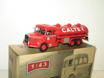 1:43 Altaya, BERNARD TD180 Cisterne Caltex, Camion D'Altro Tempo - Immagine 1 di 3