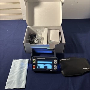 Enhanced Vision Pebble-Mini Magnifier Electronic Handheld Tested/ Working - Picture 1 of 8