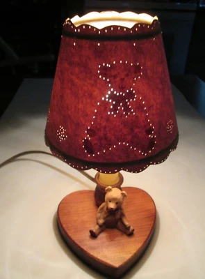 COLECCIÓN INFANTIL OSO DE PELUCHE ~ Vestidor-luz nocturna ~ Usado en Excelente Condición ~ ¡¡¡LINDO!!!! Foto 1 de 4