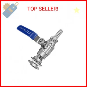 npt 1/2 home brew bulkhead ball valve stainless steel 304 for Homebrew beer Kett - Picture 1 of 2