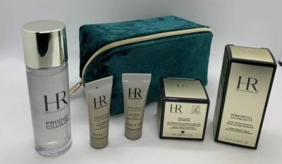 Helena Rubinstein Luxus Miniaturen Geschenkset Samttasche Smaragd - Bild 1 von 3